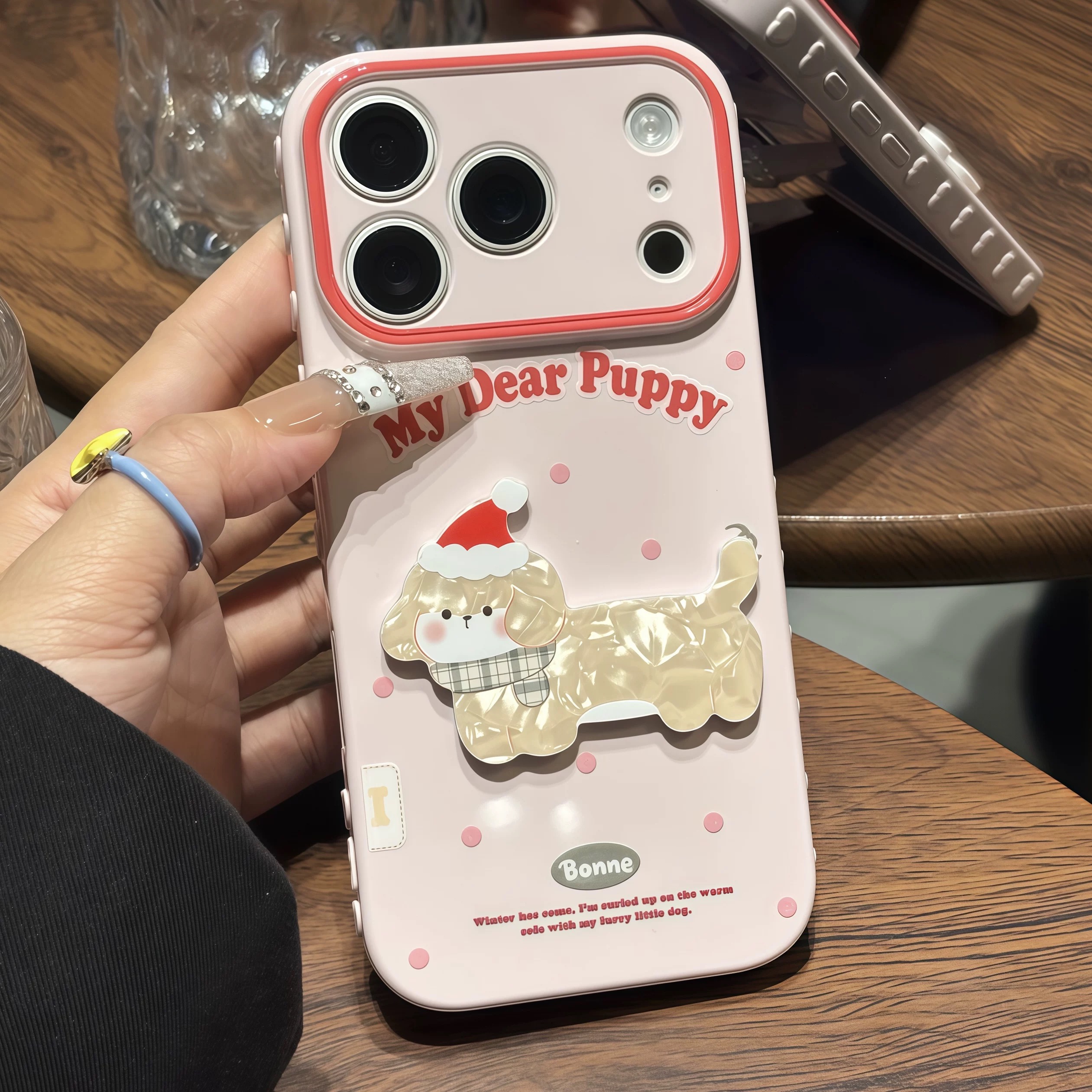 Ốp lưng Cún con ngọt ngào_O116 (Tất cả các dòng Iphone)
