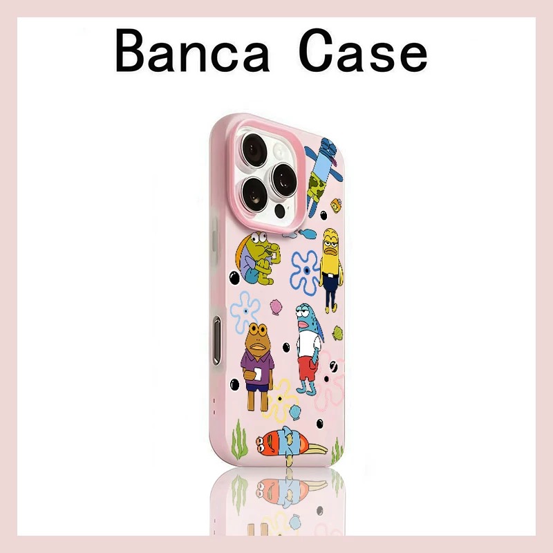 Ốp lưng SpongeBob hoạt hình biển_O82 (Tất cả các dòng Iphone)