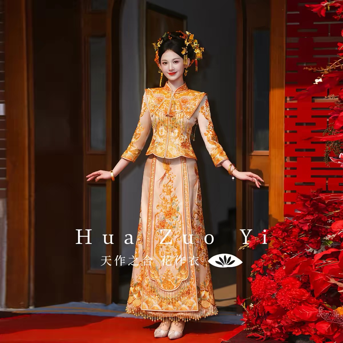 Váy cưới tân nương phong cách Trung Hoa_I92