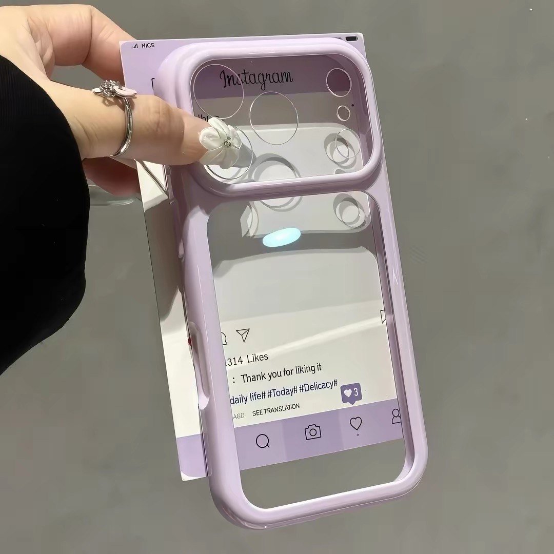 Ốp lưng điện thoại khung viền trong suốt_O196 (Tất cả các dòng Iphone)