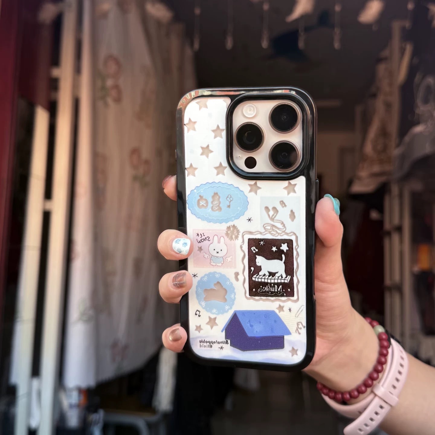 Ốp lưng Miffy tem thư vintage_O122 (Tất cả các dòng Iphone)