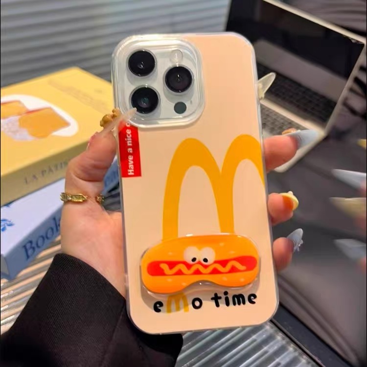 Ốp lưng McDonald’s burger dễ thương kèm giá đỡ điện thoại_O230 (Iphone, Huawei, Honor, OPPO, Vivo, Xiaomi & Redmi)