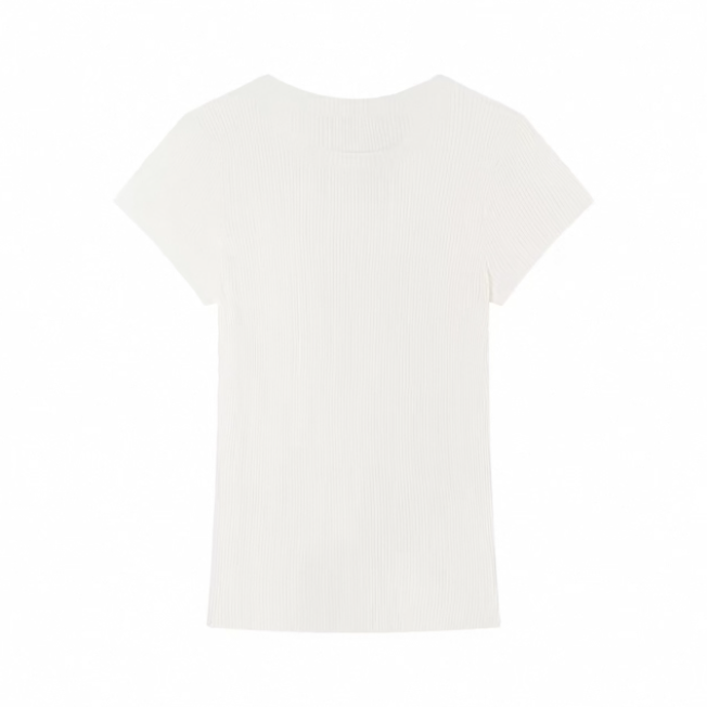 Áo thun basic phối chân váy dài họa tiết dáng suông_V09