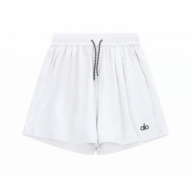 Quần short nữ thể thao lưng thun form suông thoải mái_Q02