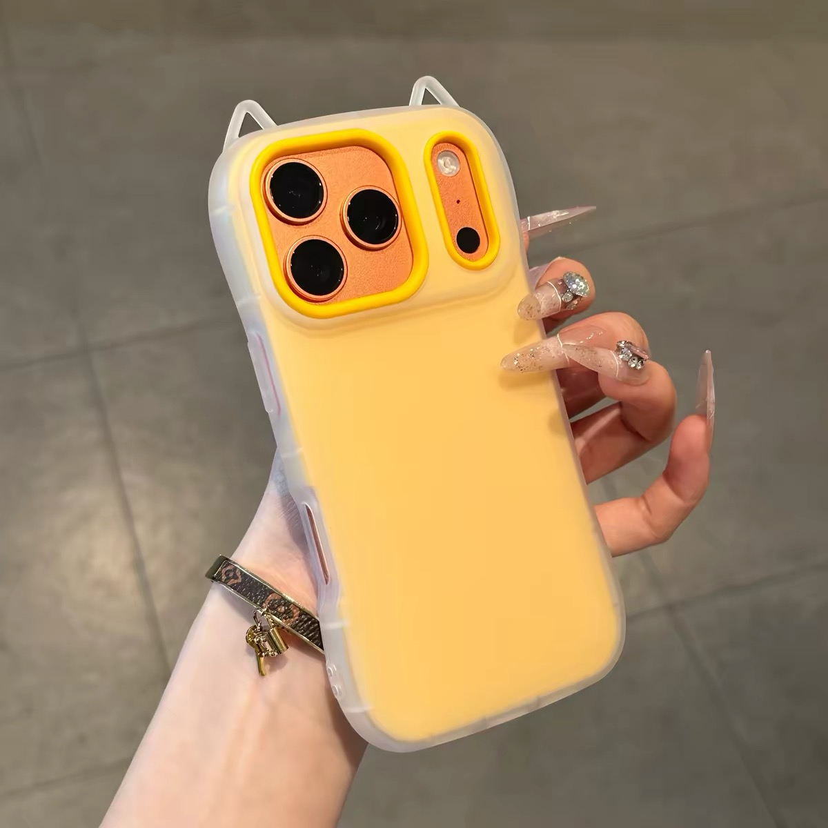 Ốp điện thoại in ảnh, khung viền màu pastel_O170 (Tất cả các dòng Iphone)
