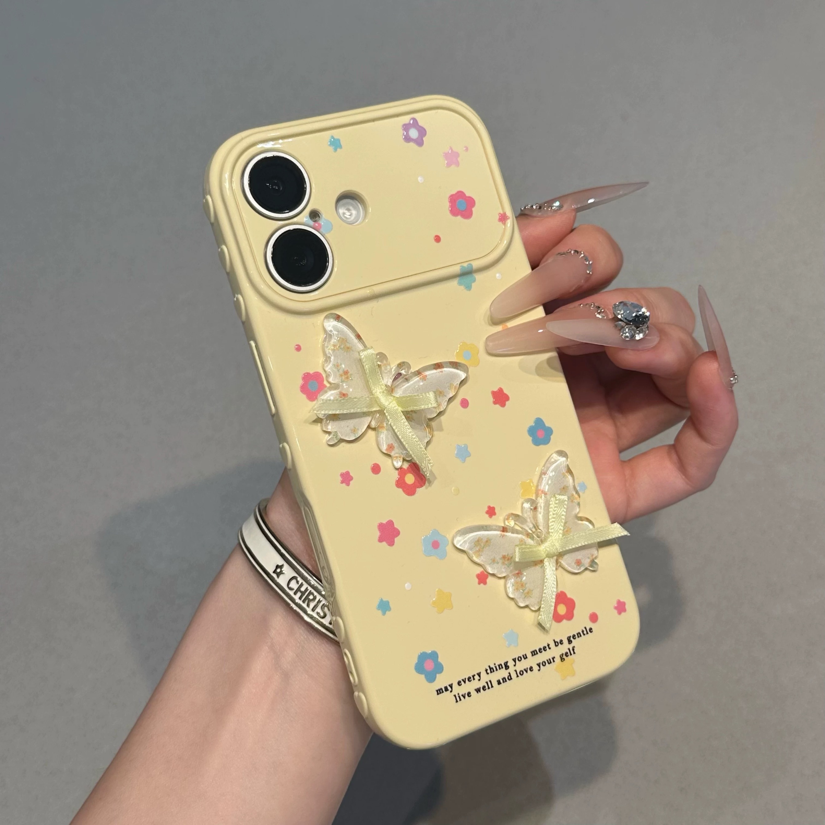 Ốp lưng bướm hoa nhí_O92 (Tất cả các dòng Iphone)