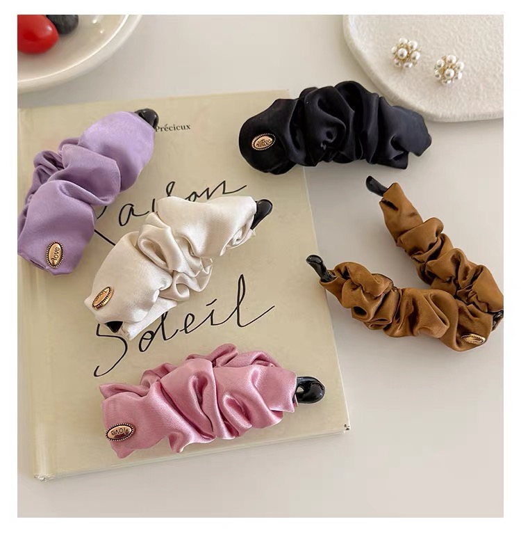Kẹp tóc lụa bản lớn_T14