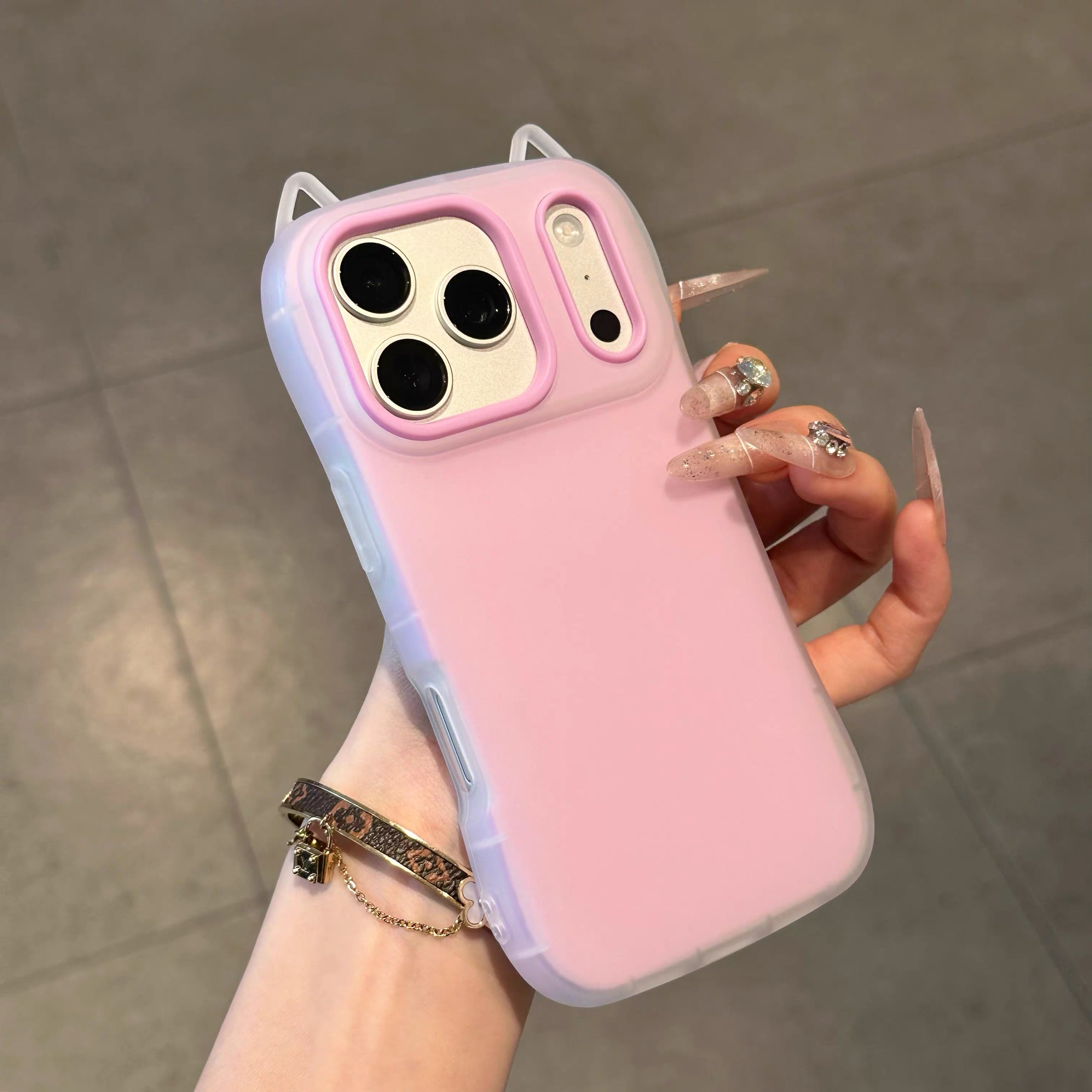Ốp điện thoại in ảnh, khung viền màu pastel_O170 (Tất cả các dòng Iphone)