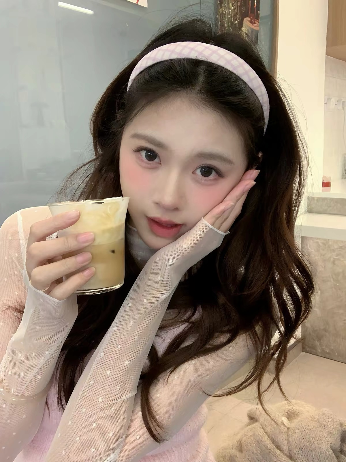 Băng đô tóc họa tiết dễ thương_L22