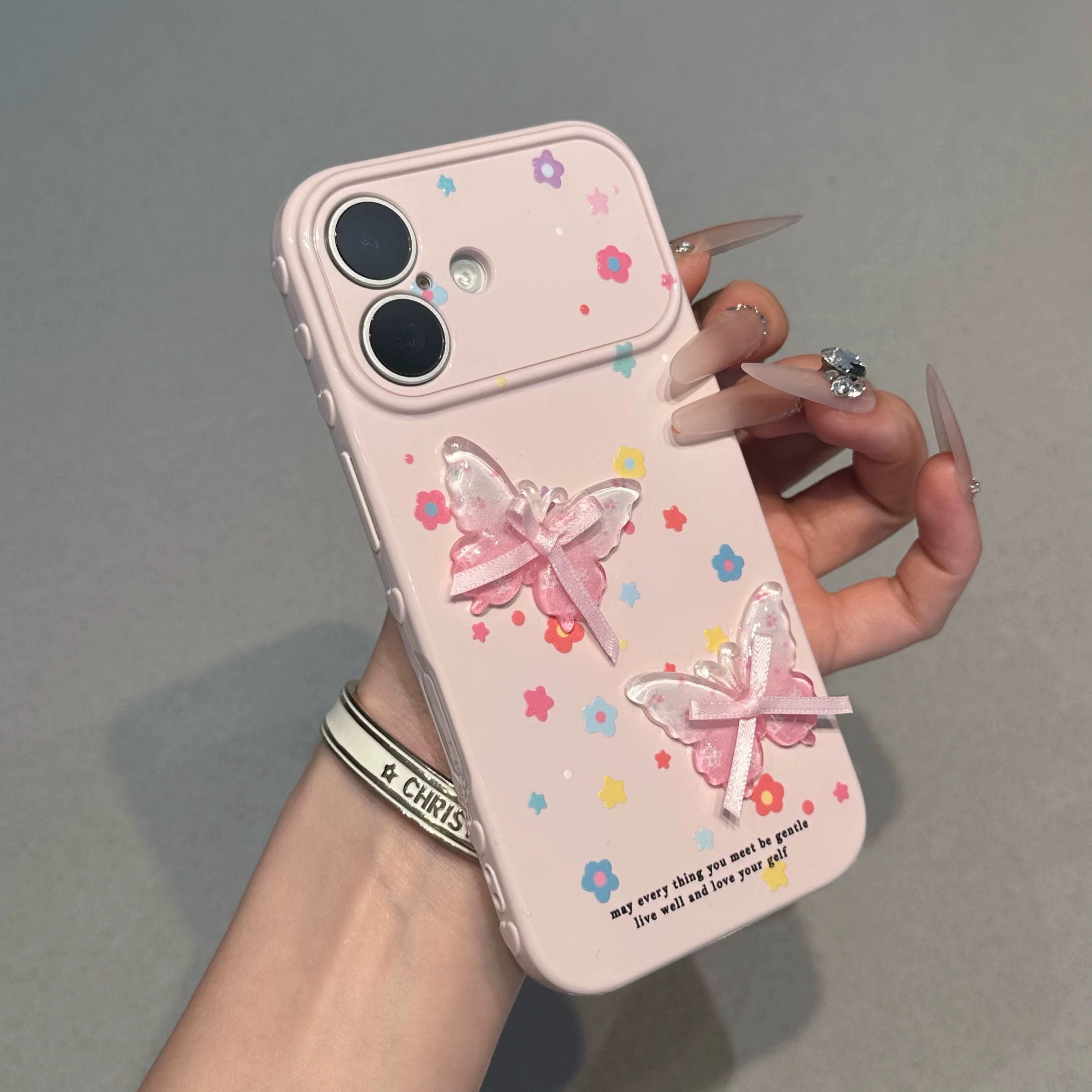 Ốp lưng bướm hoa nhí_O92 (Tất cả các dòng Iphone)