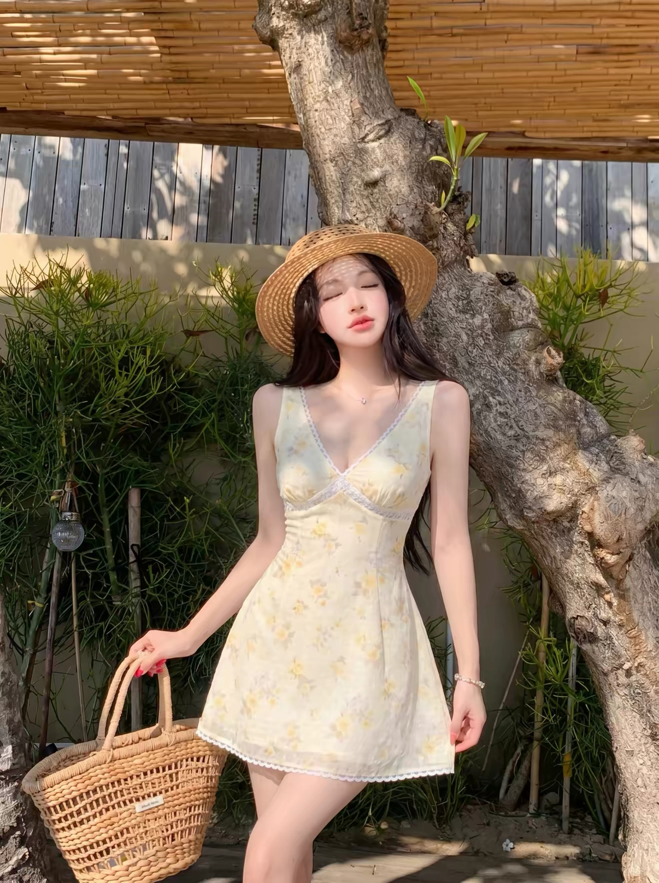 Váy hoa nhí cổ V_Y65