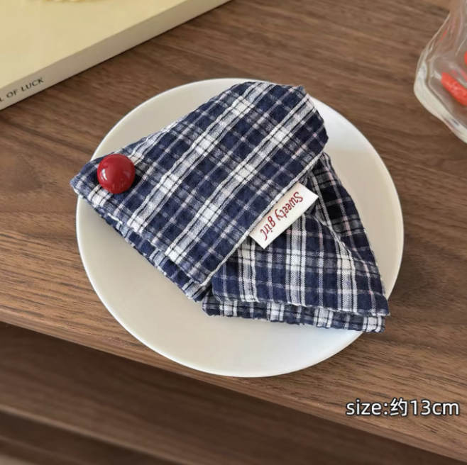 Kẹp tóc nơ vải_T08