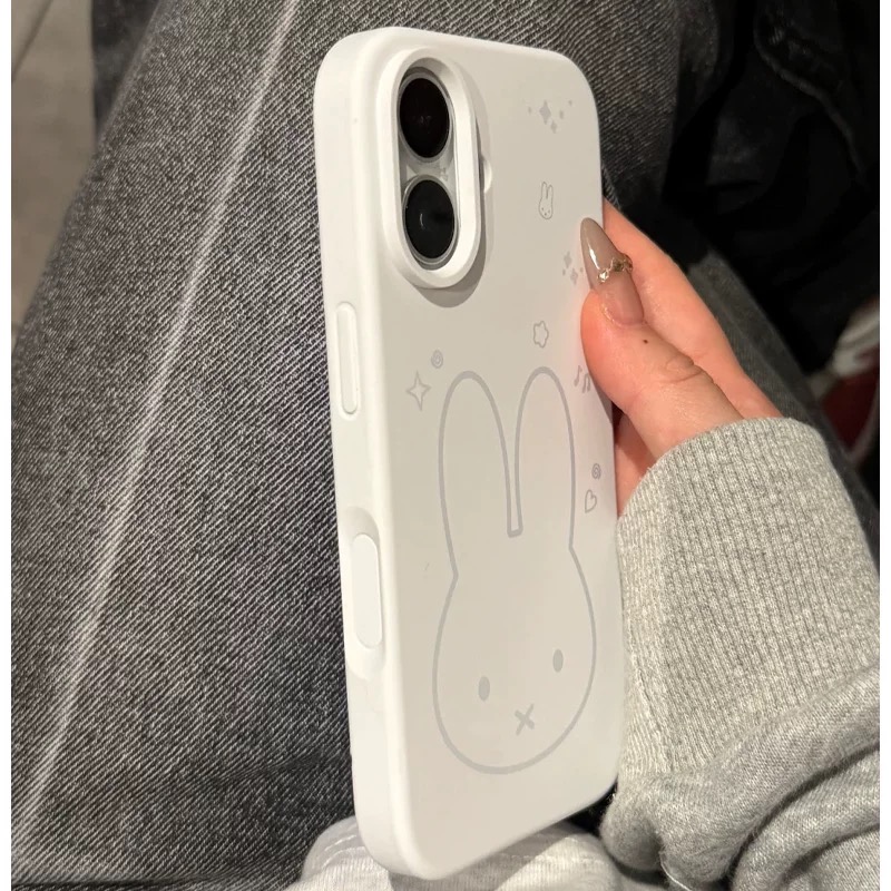 Ốp lưng Miffy đầu thỏ_O96 (Tất cả các dòng Iphone)