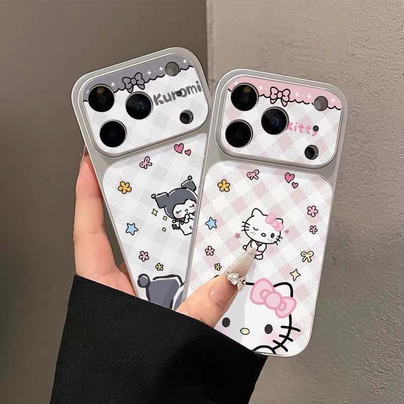 Ốp lưng Kuromi, Hello Kitty caro pastel_O158 (Iphone, Huawei, Honor, OPPO, Vivo, Xiaomi & Redmi)