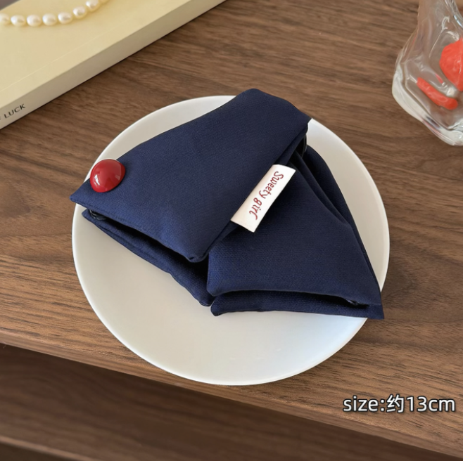 Kẹp tóc nơ vải_T08