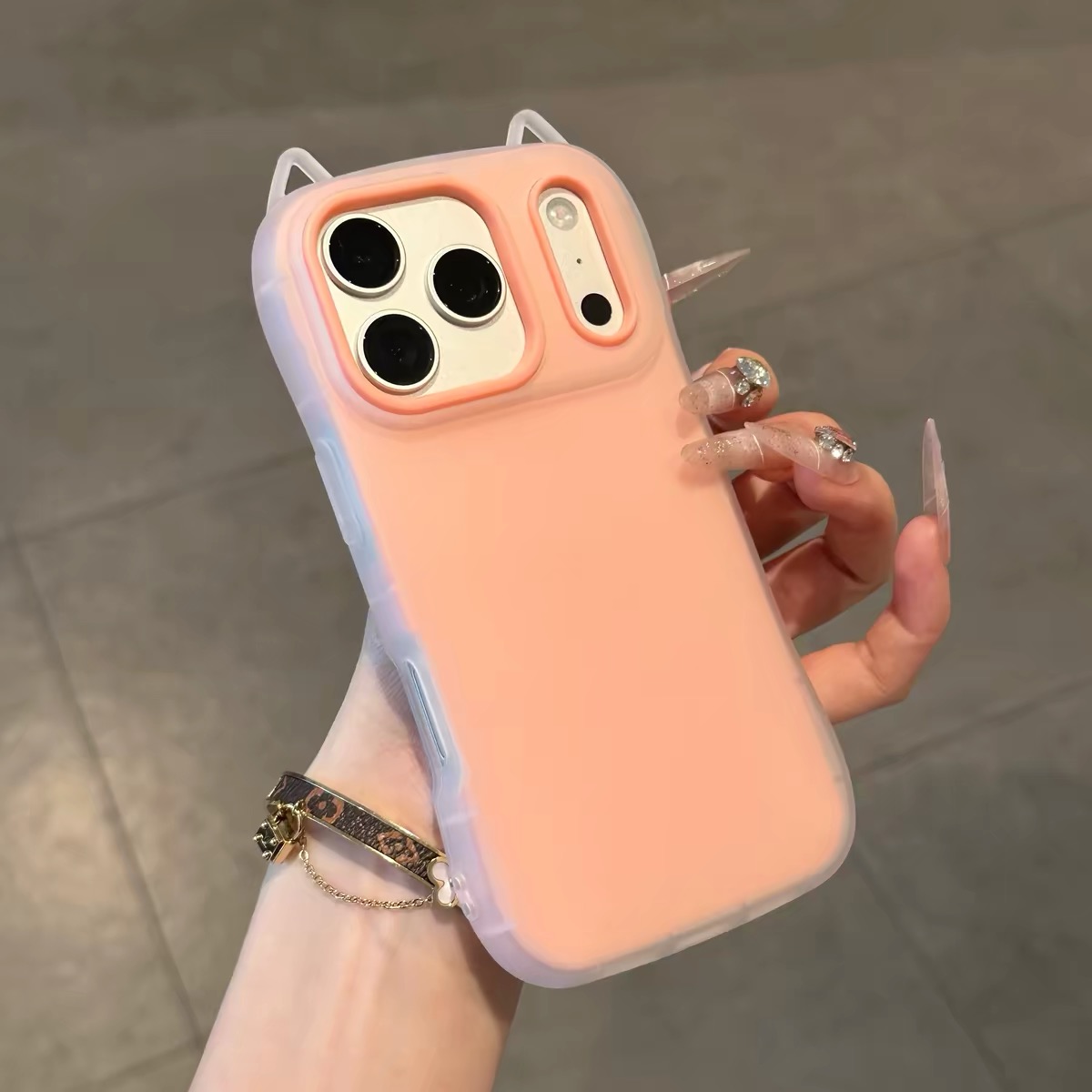 Ốp điện thoại in ảnh, khung viền màu pastel_O170 (Tất cả các dòng Iphone)