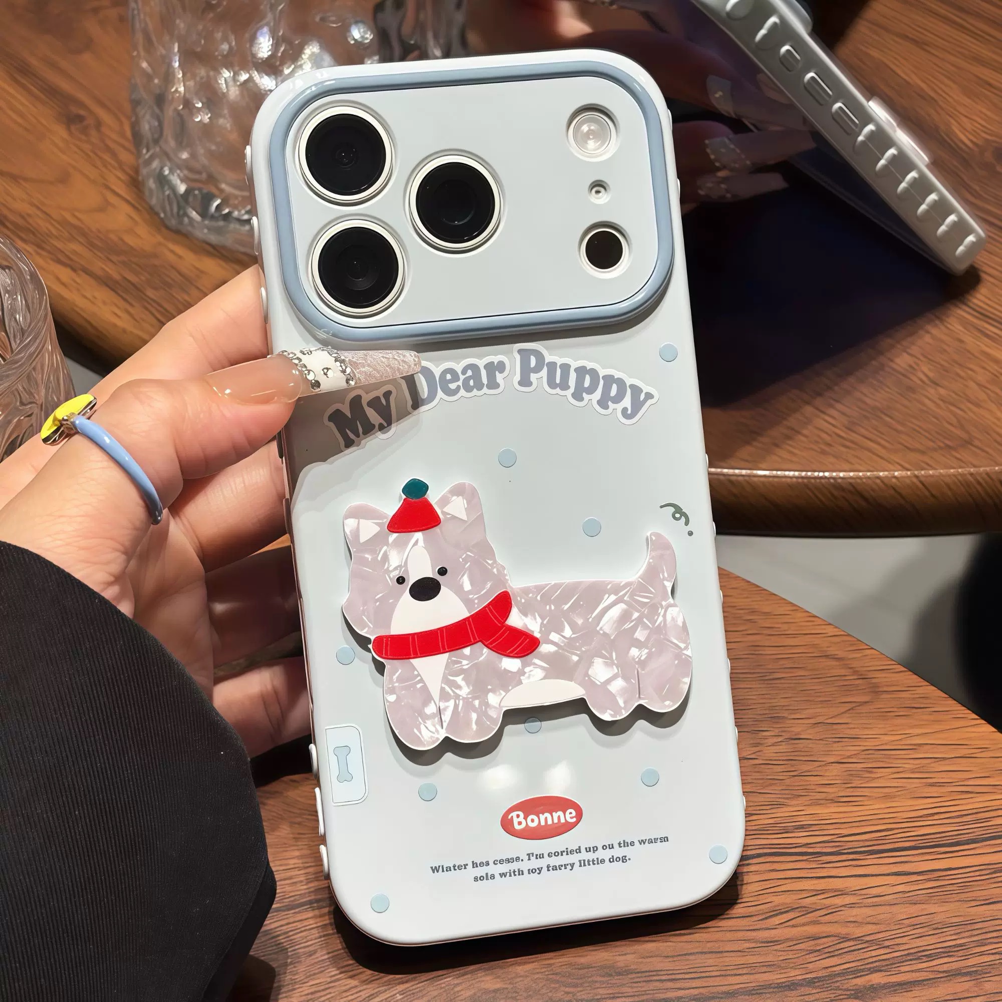 Ốp lưng Cún con ngọt ngào_O116 (Tất cả các dòng Iphone)
