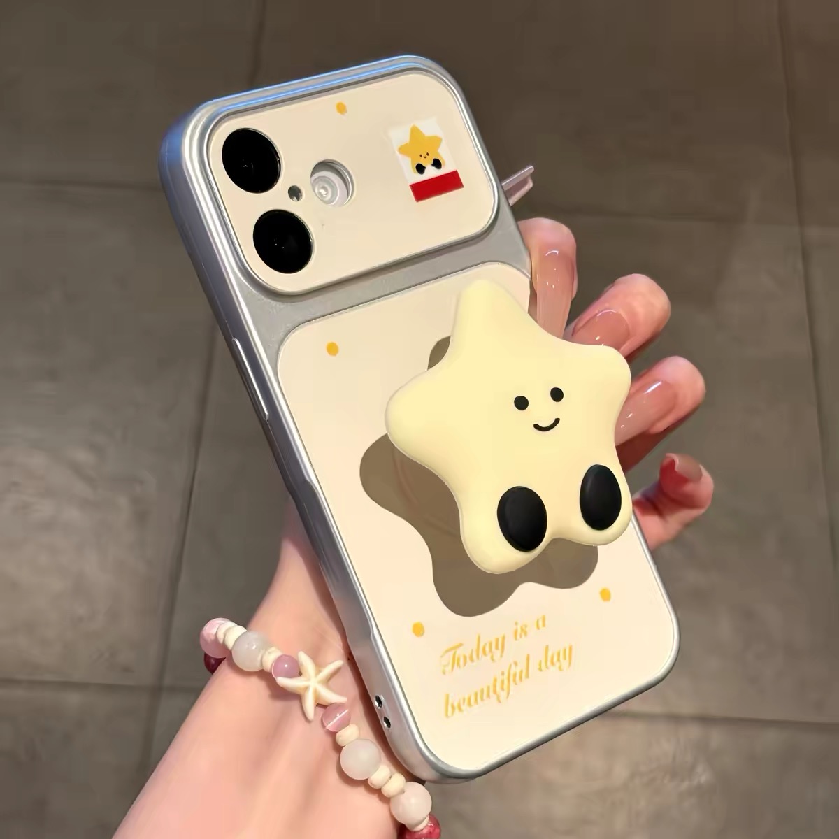 Ốp lưng 3D ngôi sao mặt trăng dễ thương_O147 (Iphone, Huawei, Honor, OPPO, Vivo, Xiaomi & Redmi)
