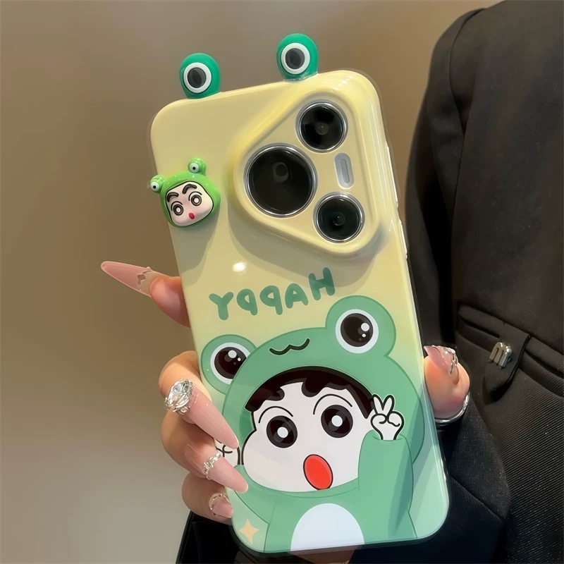 Ốp lưng Shin cosplay ếch_O29 (Iphone, Huawei, Honor, OPPO, Vivo, Xiaomi & Redmi)