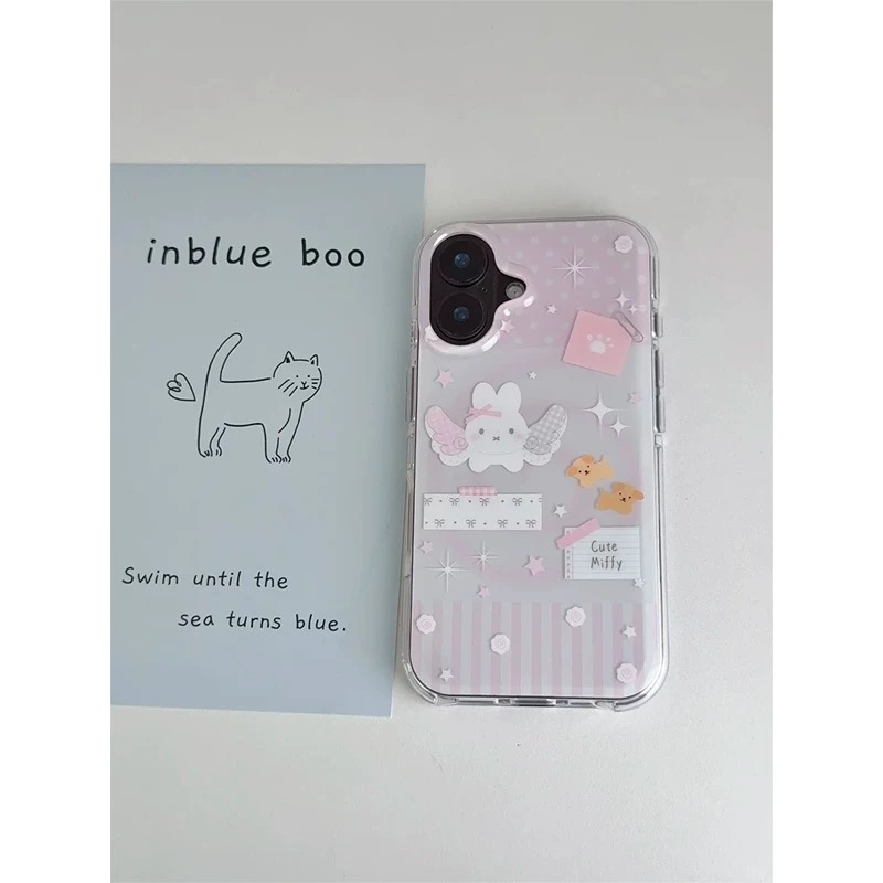 Ốp lưng Miffy ngọt ngào_O101 (Iphone, Huawei, Honor, OPPO, Vivo, Xiaomi & Redmi)