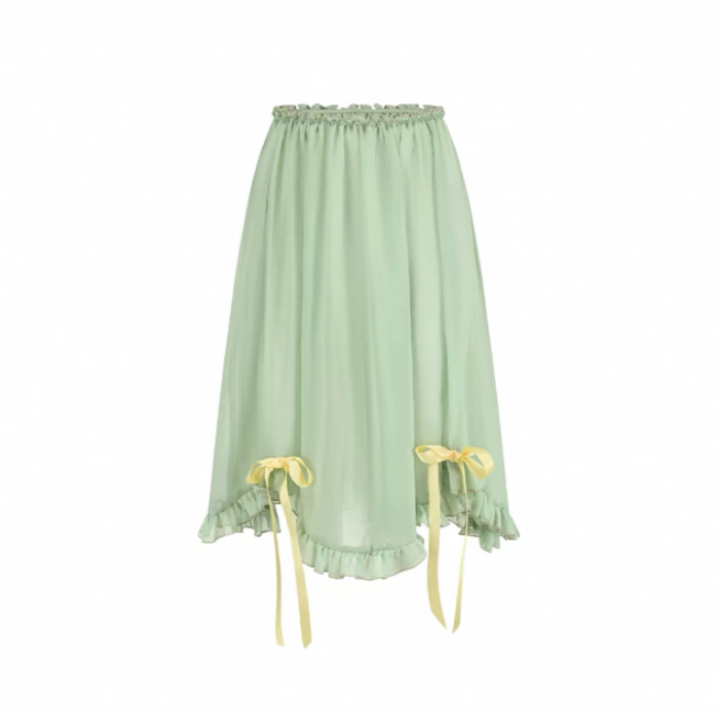 LaceMade váy corset xanh olive dáng xòe công chúa_V27