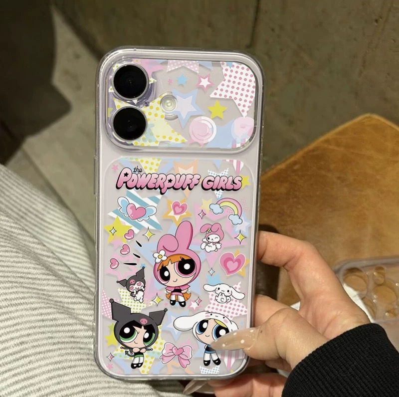 Ốp lưng Powerpuff Girls hoạt hình_O115 (Iphone, Huawei, Honor, OPPO, Vivo, Xiaomi & Redmi)