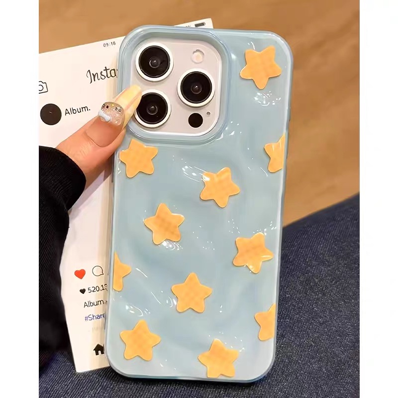 Ốp lưng ngôi sao nổi dễ thương_O220 (Tất cả các dòng Iphone)