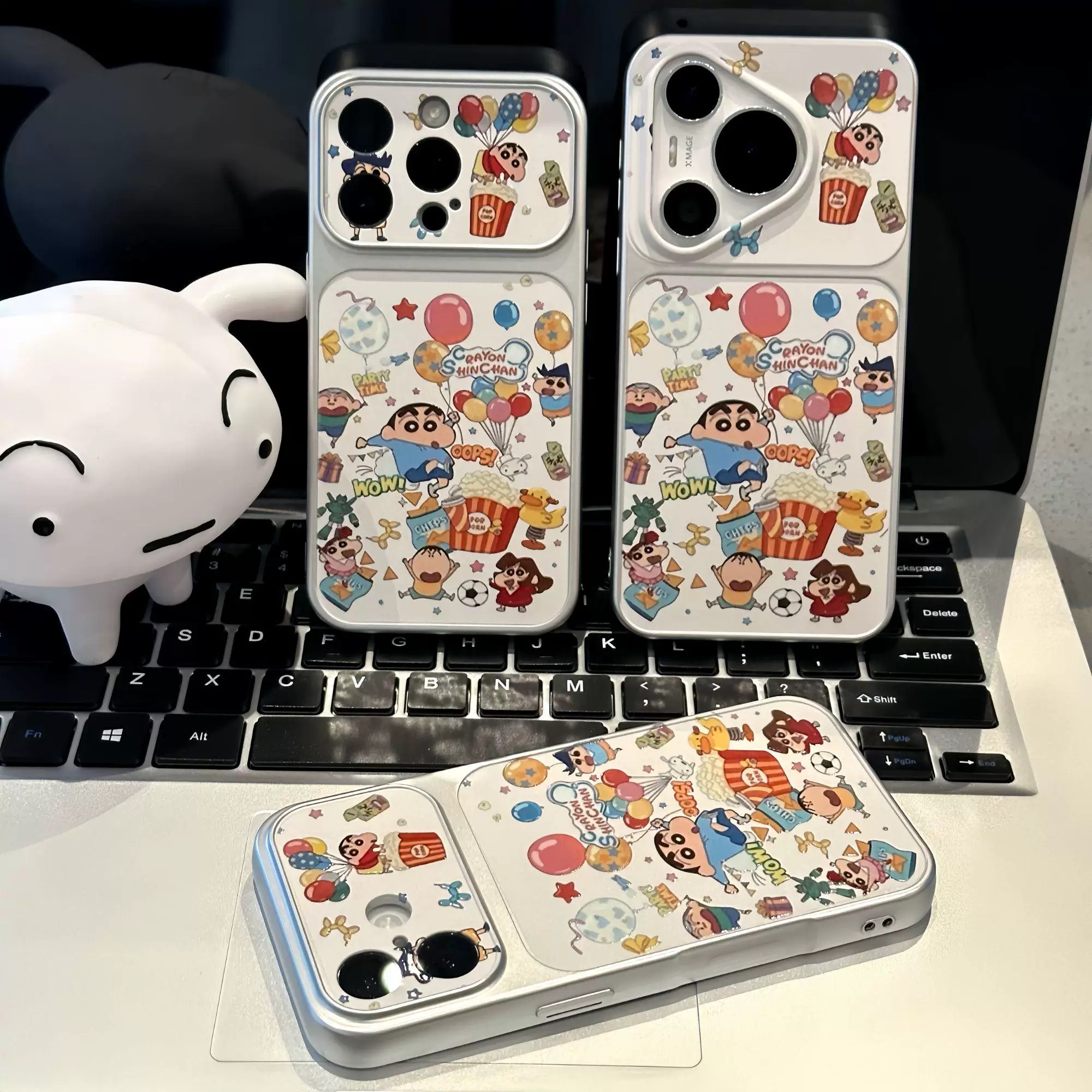 Ốp lưng Shin và bạn bè_O61 (Iphone, Huawei, Honor, OPPO, Vivo, Xiaomi & Redmi)