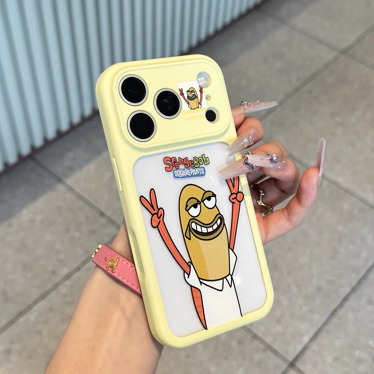 Ốp lưng SpongeBob họa tiết nhân vật hoạt hình_O231 (Tất cả các dòng Iphone)