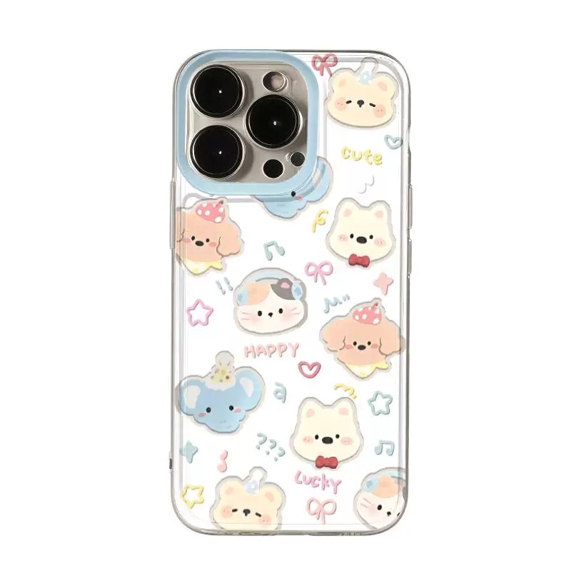Ốp lưng thú cưng chibi dễ thương_O135 (Iphone, Huawei, Honor, OPPO, Vivo, Xiaomi & Redmi)