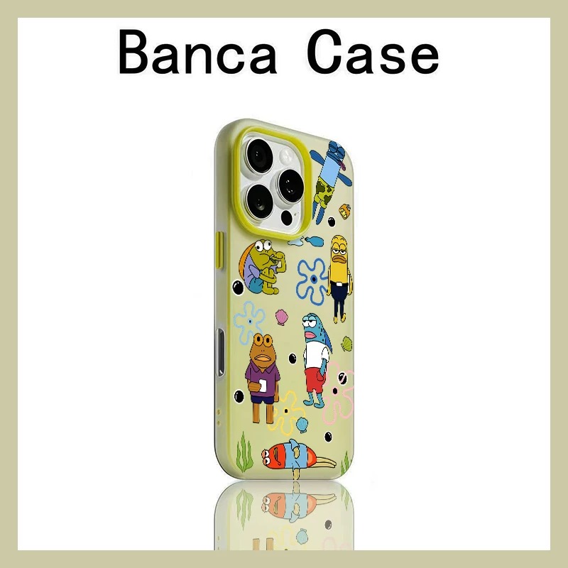 Ốp lưng SpongeBob hoạt hình biển_O82 (Tất cả các dòng Iphone)
