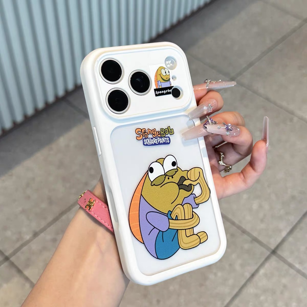 Ốp lưng SpongeBob họa tiết nhân vật hoạt hình_O231 (Tất cả các dòng Iphone)