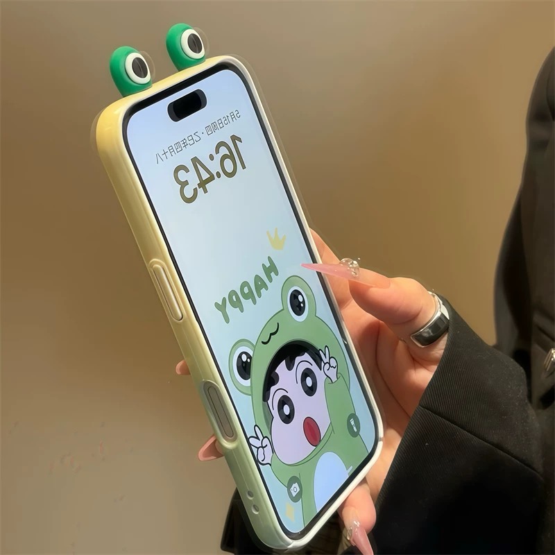 Ốp lưng Shin cosplay ếch_O29 (Iphone, Huawei, Honor, OPPO, Vivo, Xiaomi & Redmi)
