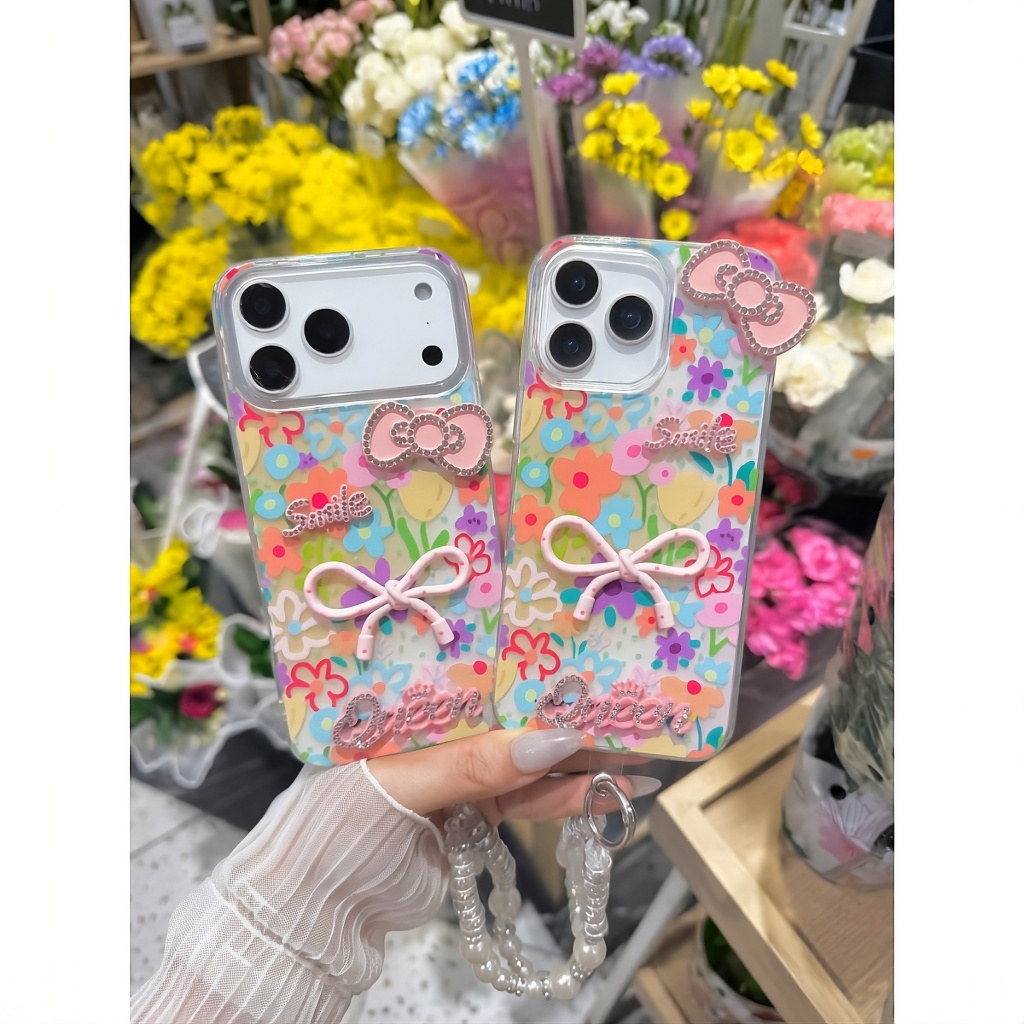 Ốp Lưng iPhone Nơ Hoa Rực Rỡ - Mùa Hè Vui Tươi