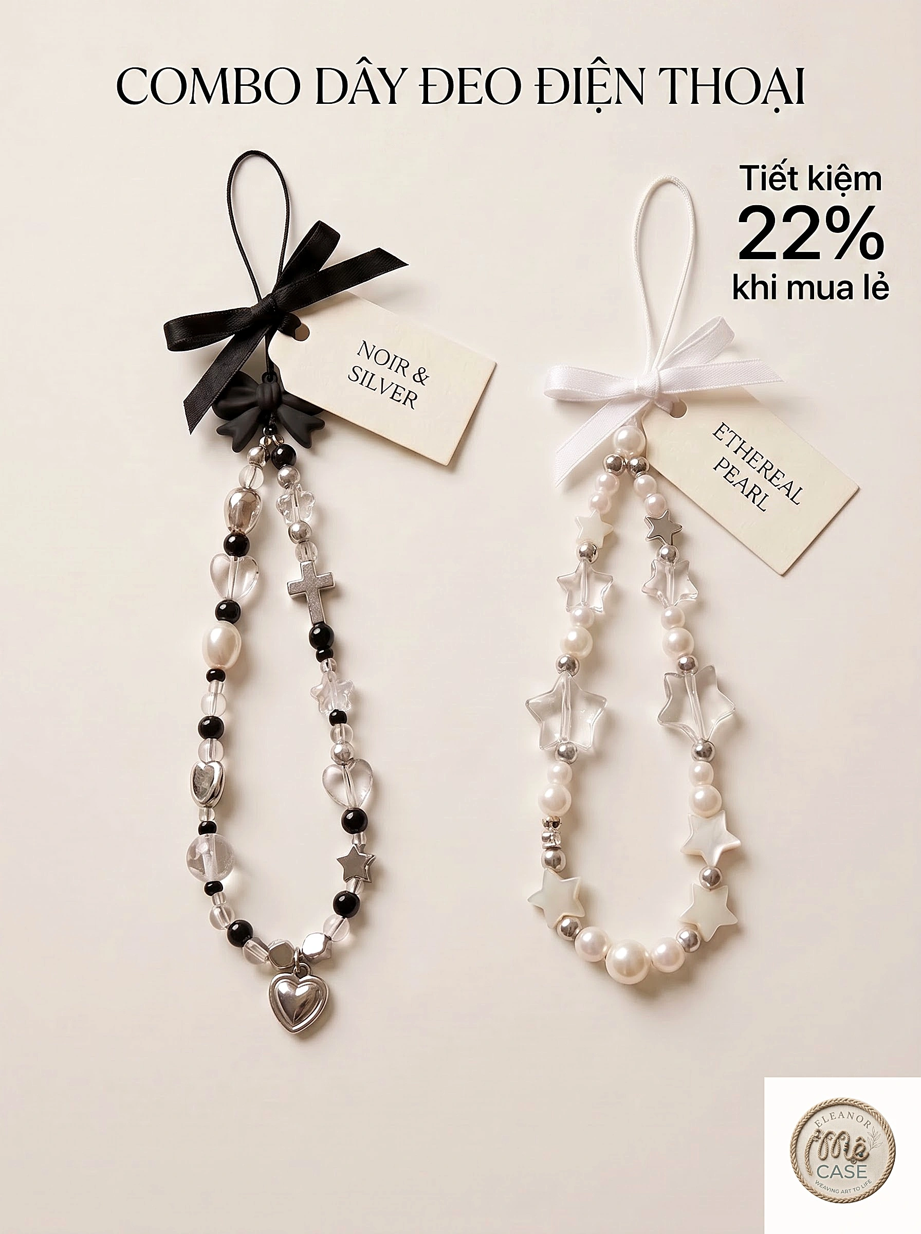 COMBO 2 DÂY ĐEO ĐIỆN THOẠI SIÊU DỄ THƯƠNG_ Mê CaSe