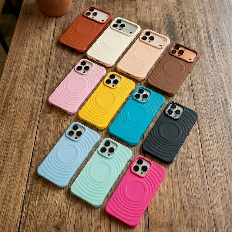 Ốp Lưng iPhone Case TyFy Bảo Vệ Camera Toàn Diện - Tích Hợp Sạc Từ Tính