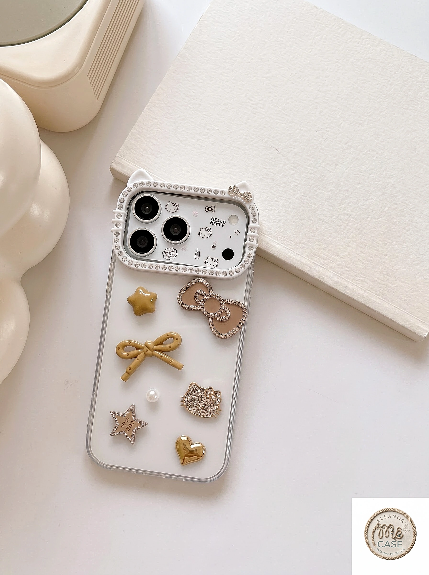 MÃ 70. Ốp Lưng iPhone Cute Candy Kitty - Cầm Là Thích - Dùng Là Phê