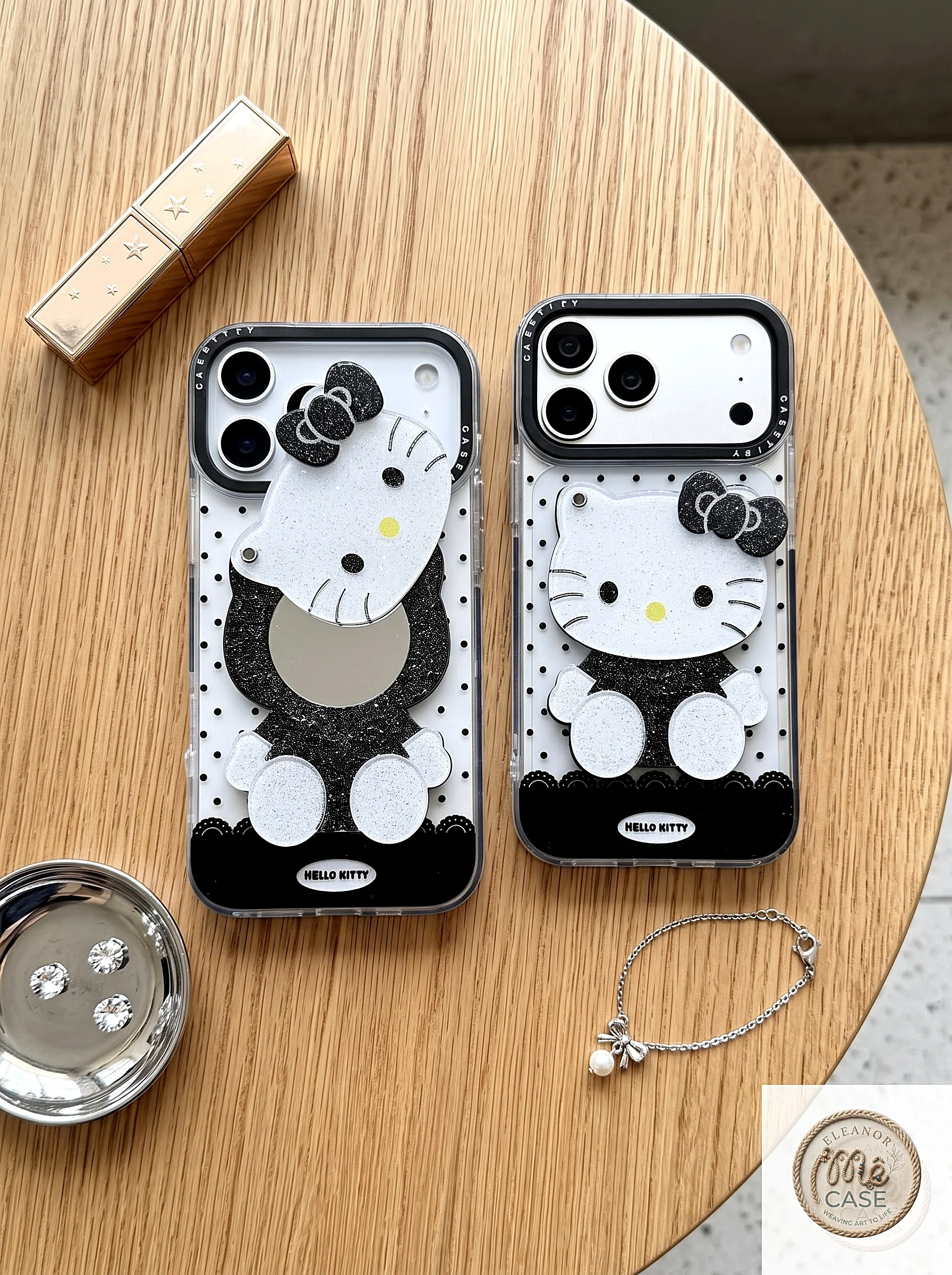 MÃ 93. 🌟 Ốp Lưng Iphone Mèo Kitty Tiên Hắc Ám - Siu Xinhh Dành Cho Dế Yêu Của Bạn