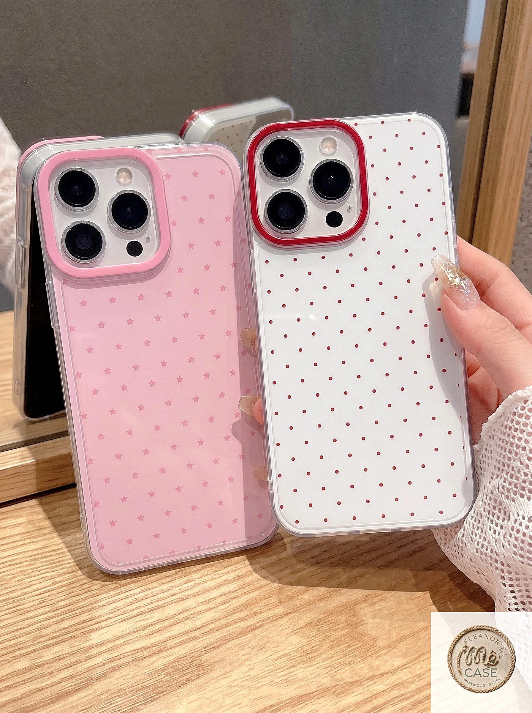 MÃ 47. Ốp Lưng Iphone Bảo Vệ Camera Họa Tiết KuteKase