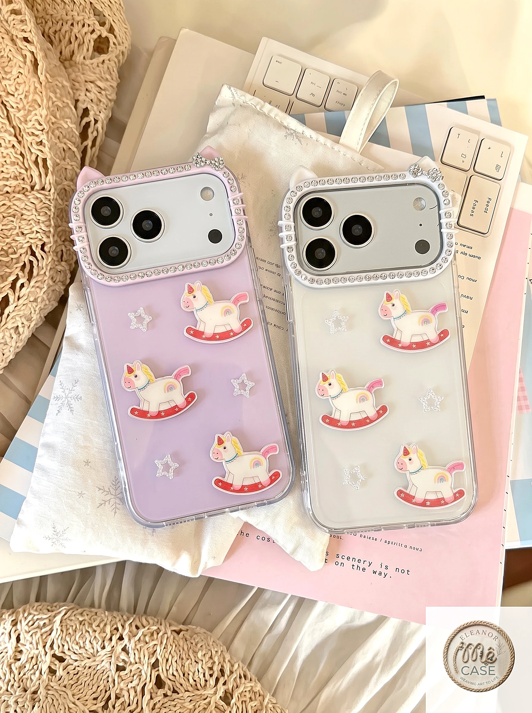 ỐP LƯNG IPHONE NGỰA GỖ DREAMY UNICORN – ĐÁNH THỨC SỰ ĐÁNG YÊU TRONG BẠN! ✨