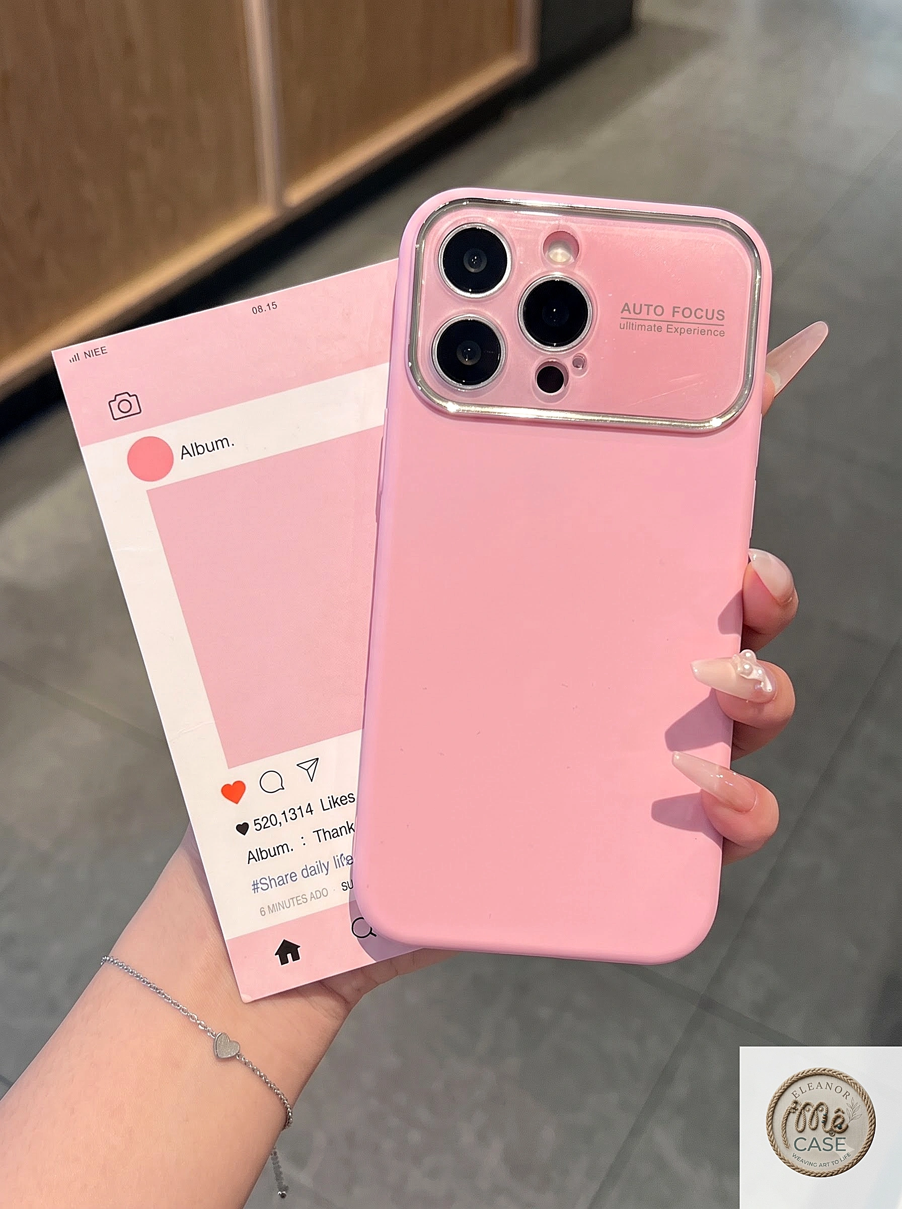 Ốp Lưng Iphone - Ốp  Chống Bẩn Độ Full Camera 17Promax Đẳng Cấp