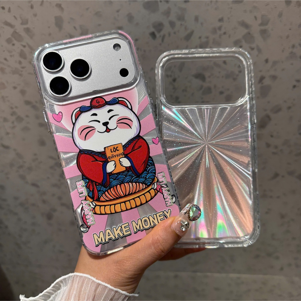 Ốp lưng Mèo Chiêu Tài 