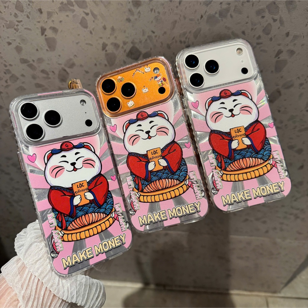 Ốp lưng Mèo Chiêu Tài 
