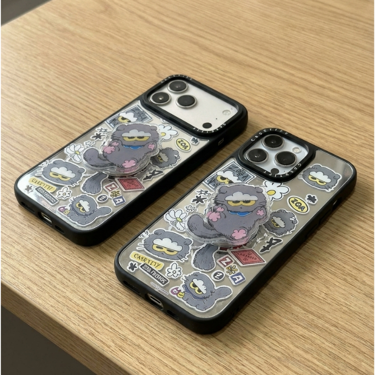 Ốp Lưng Mèo Mặt Ngốc Vô Tri Cho iPhone - Case Điện Thoại Độc Đáo Ngộ Nghĩnh