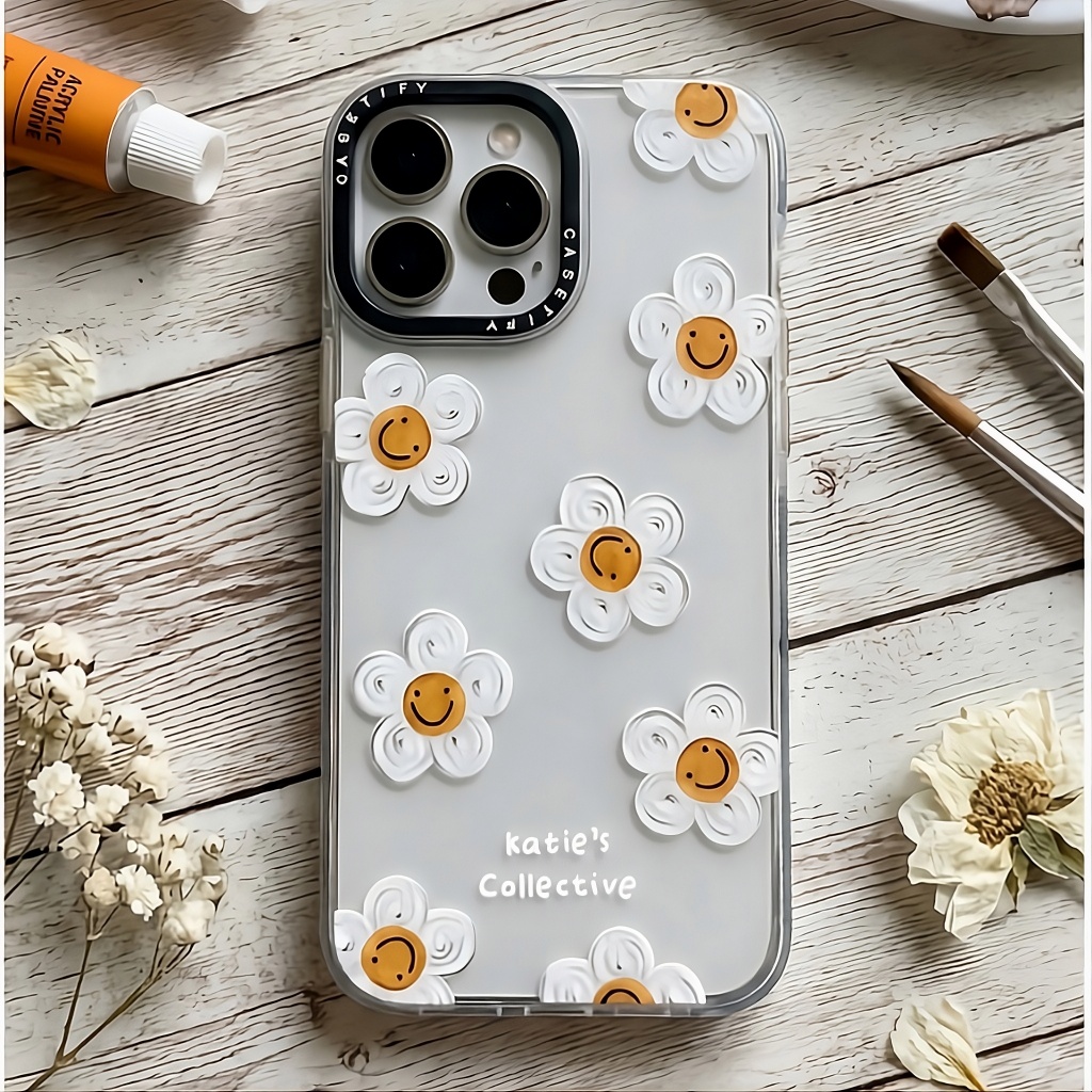 Ốp Lưng Iphone Hoa Cúc Trắng - Sunny Daisy Vibes ☀️🌼