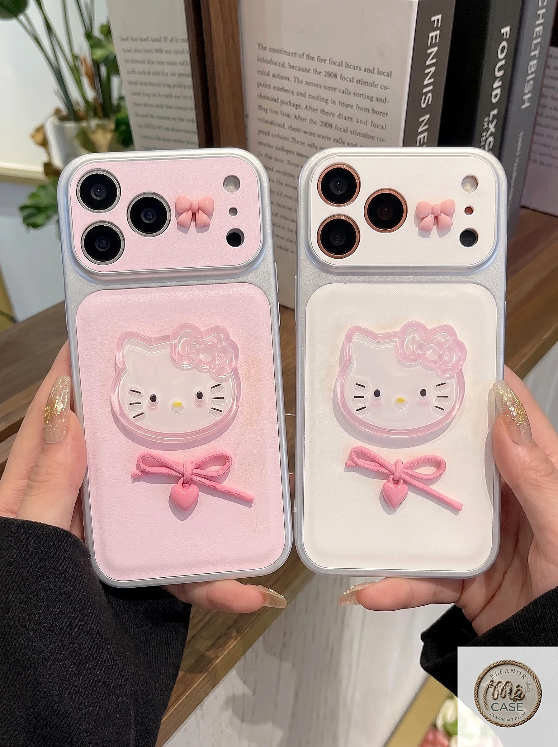 MÃ 80. Ốp Lưng Iphone _ Bộ Ốp Lưng Hello Kitty 3D