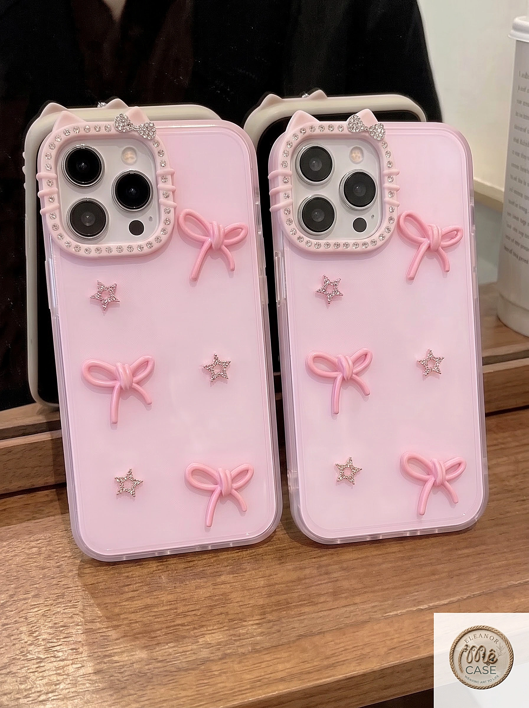 MÃ 71. Ốp Lưng iPhone Tai Mèo Nơ Xinh