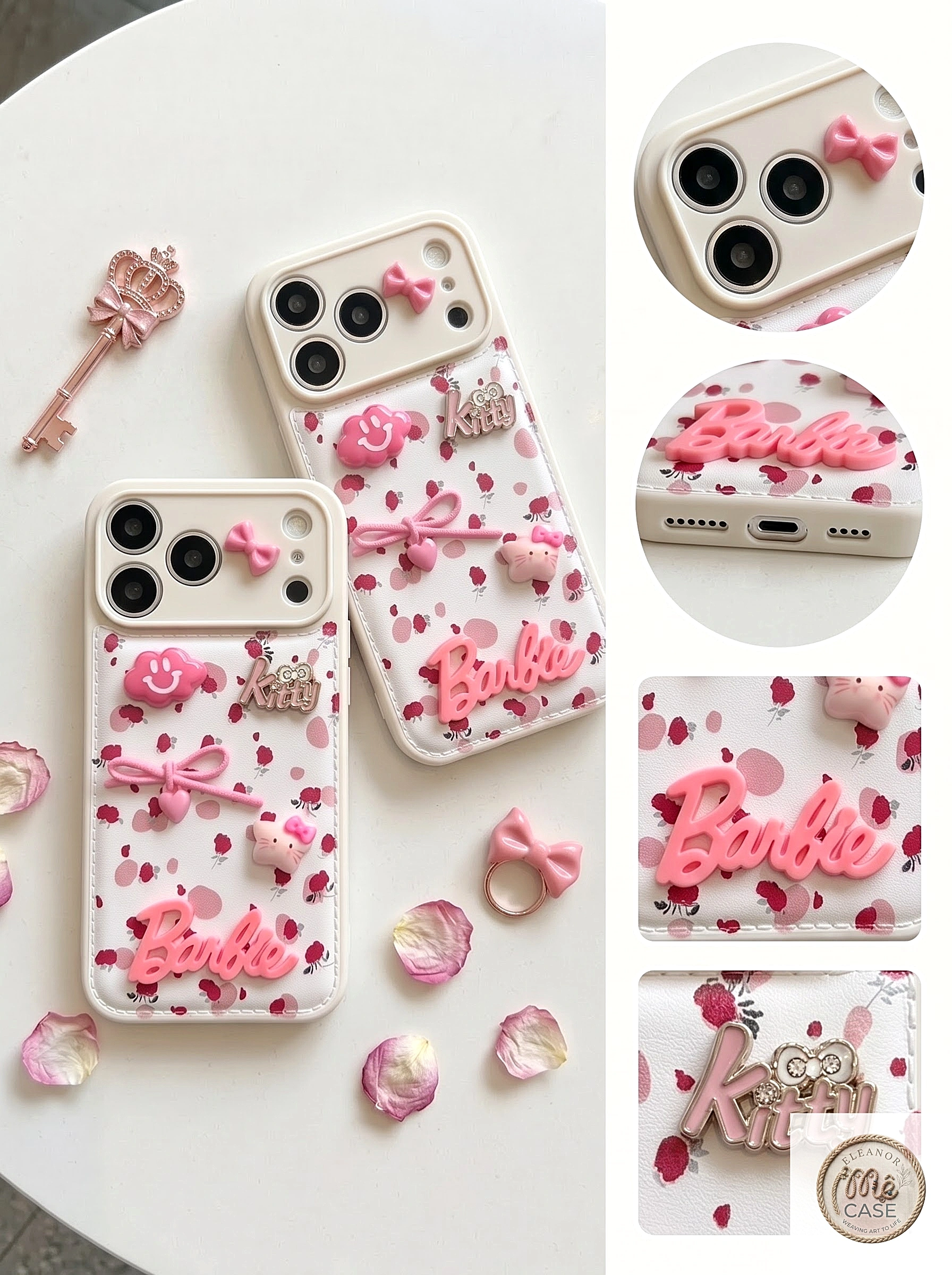 🌸 Ốp lưng iphone  Barbie Baby Pink - công chúa kẹo ngọt 🎀💗