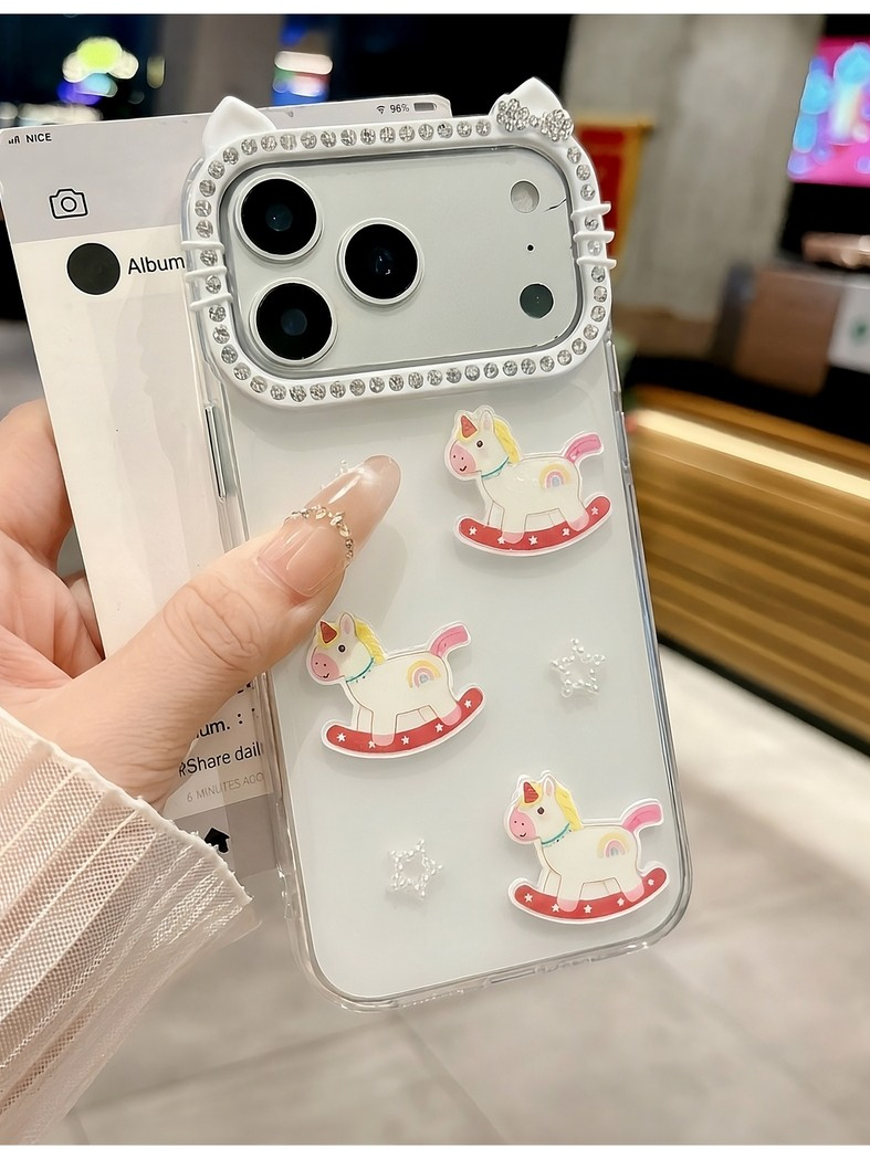 ỐP LƯNG IPHONE NGỰA GỖ DREAMY UNICORN – ĐÁNH THỨC SỰ ĐÁNG YÊU TRONG BẠN! ✨