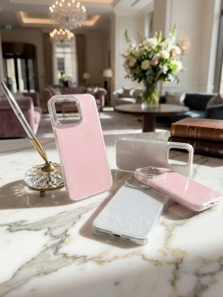 Ốp Lưng iPhone Nhũ Cát Mịn